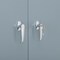 Global Industrial Industrial Storage Cabinet, 78 in H, 48 in W, Gray 493313GY - alternate 6